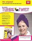 Turbie Twist Fast Absorbing Water Wet Hair Turban Absorbent Towel Set 