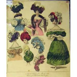  Womens Fashion 1830 Evening Fashionable Head Dresses: Home 