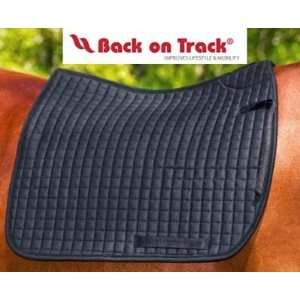  Back on Track Dressage Saddle Pad Black: Sports & Outdoors