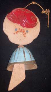 People Lover Wind Chime Dennis Pacific Stoneware 1968  
