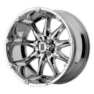 XD XD779 22x11 Chrome Wheel / Rim 5x5.5 with a  44mm Offset and a 108 