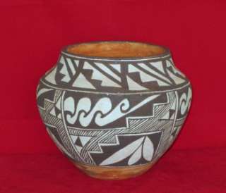 Large Vintage ACOMA Bowl Pot Native American Pueblo  