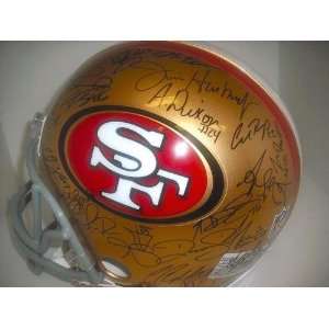  San Francisco 49ers 2011 Team Signed Autographed Football 