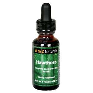  A to Z Naturals Hawthorn , 1 fl oz (30 ml) Health 