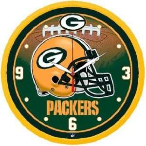  NFL Green Bay Packers Team Logo Wall Clock: Sports 