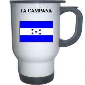  Honduras   LA CAMPANA White Stainless Steel Mug 