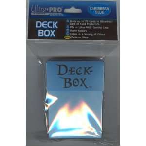  Ultra Pro Deck Box   Caribbean Blue [Toy]: Toys & Games