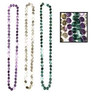  Lets Party By Fun Express Mardi Gras   Coin Bead Necklaces 