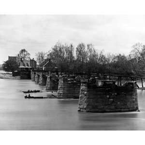   the Ruins of Mayos Bridge   Richmond, Virginia 1865