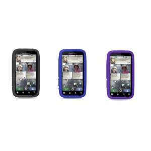  Motorola DEFY (T Mobile) Combo Pack   3 Premium Silicone 