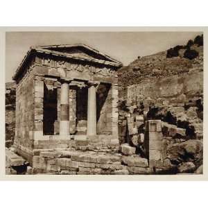  1928 Treasury of Athens Delphi Greece Greek Ruins 