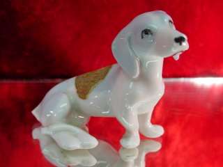   Lot ERPHILA PORCELAIN DOG & PUPPIES Figurines DACHSHUND Miniature CUTE
