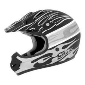   Helmets UX 31C BLAZE FBLK_WHITE_SIL XS MOTORCYCLE HELMETS Automotive