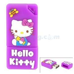  4GB Mini Lovely Kitty Flash Drive (Purple): Electronics