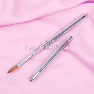 New Acrylic Nail Art Manicure Painting Drawing Retractable Tip Brush 