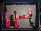 Tektro V Brake BMX Kit Red NEW Lever+Cable+Ca​liper