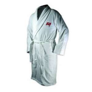   Tampa Bay Buccaneers White Heavy Weight Bath Robe: Sports & Outdoors