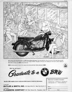 1963 BMW R 27 Motorcycle Original Ad  