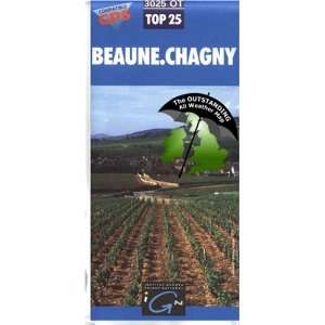  Beaune, Chagny ~ IGN Top 25 3025OT (The Outstanding All Weather Map 