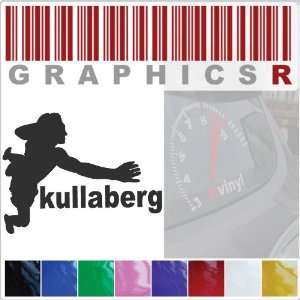  Sticker Decal Graphic   Rock Climber Kullaberg Guide Crag 