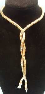 Bendable Snake Jewelry Necklace Bracelet Twistable Design Scarf Holder 