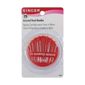  Singer Hand Needle Compact Assorted 25/Pkg 00276; 6 Items 