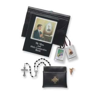  5 pc. Boys First Communion Gift Set Jewelry
