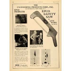  1928 Ad Engineering Products Corp. Epco Safety Saw Tool 