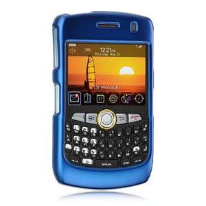   Rubber Case for Blackberry 8350 / Blue: Cell Phones & Accessories