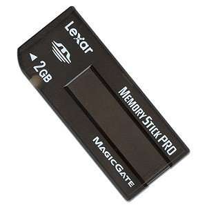  Lexar Media 2GB Memory Stick Pro Card: Electronics