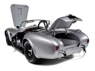   car model of Shelby Cobra 427 S/C Silver die cast car by Kyosho
