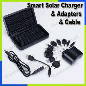  Universal Solar Charger &Power Bank for Cell Phone PDA 