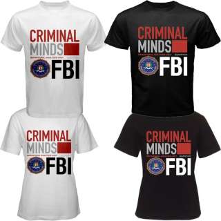 Criminal Minds FBI BAU Behavioral Analysis Unit T shirt  