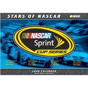  Stars of NASCAR 2008 Deluxe Wall Calendar