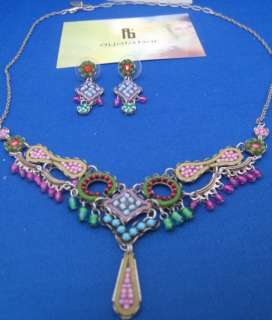 Ayala Bar Necklace & Earrings ENSEMBLE Spring 2010 NEW  