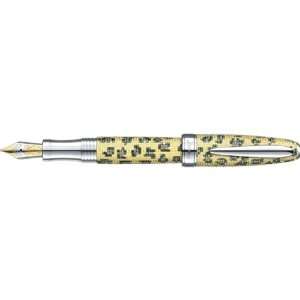  Laban Diamond Series Yellow Leopard Fountain Pen: Office 