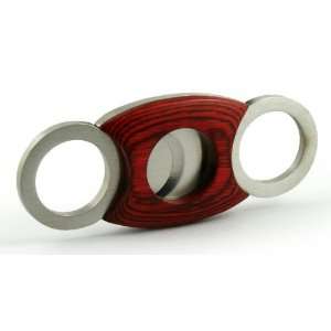 Rosewood Stainless Steel Cigar Cutter SAVE 50%:  Kitchen 