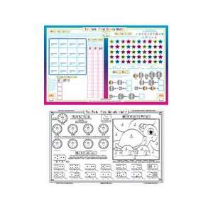  First Grade Math Placemat by Tot Talk Toys & Games