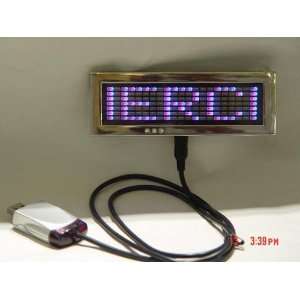  LED Full Color Rechargeable Buckle Electronics