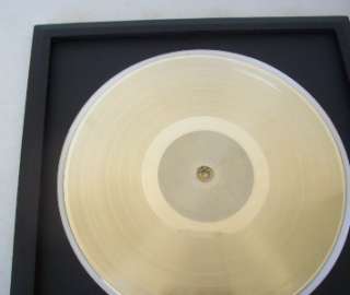 Blank Gold Plated LP Album Record Disc Vinyl Award Trophy to Custom 