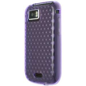   Purple Hydro Gel Cover Case for Samsung S8000 Jet: Electronics