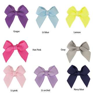 Wholesale Lots Small Grosgrain Cheer Hairbows Baby Toddlers Many 
