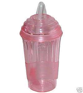 Replacement Cup w/ Lid/Spoon for Slushie Express PINK  