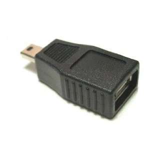  USB A FEMALE TO MINI 5PIN MALE ADAPTER: Electronics
