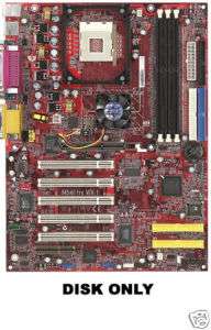 MSI 845 Ultra Motherboard (Drivers Only) MS 6398  