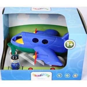  Viking Toys   Blue/Green Chubby Airplane Toys & Games