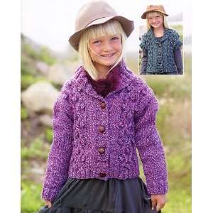    Click Chunky Girls Cardigans (#2293) Arts, Crafts & Sewing