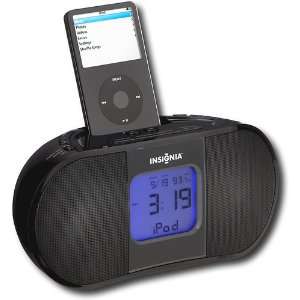  Insignia NS S4000 Clock Radio with Apple iPod Dock: MP3 