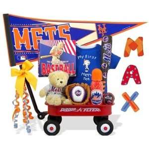   : Personalized NY Mets Baseball Radio Flyer Baby Wagon: Toys & Games