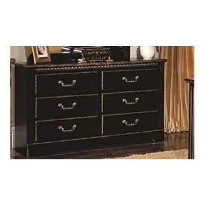   Kingsley 6 Drawer Dresser with Accent Edges by Coaster